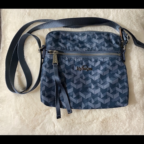 Kipling Small Crossbody Blue - Picture 10 of 11